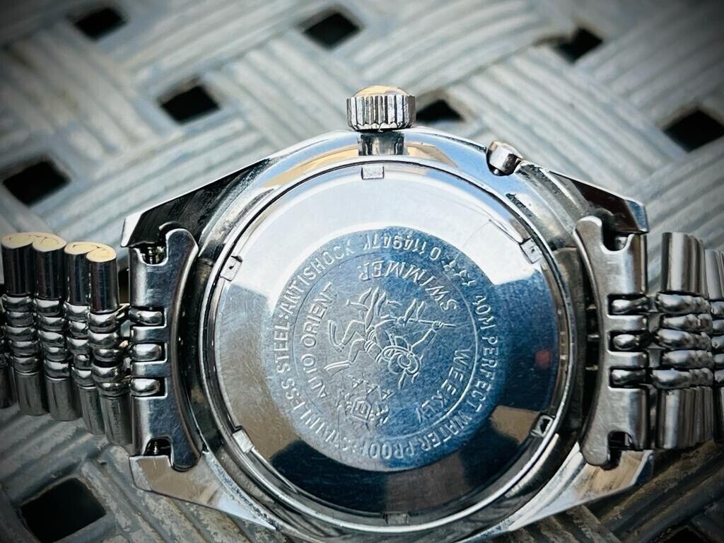 Vintage Weekly Auto Orient AAA 21 Jewels Automatic Beautiful Dial Gents Watch - Grab A Watch Co