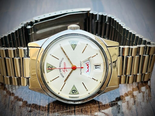 Vintage West End Arabic 36mm Automatic Gents Watch Swiss Made, Perfect - Grab A Watch Co