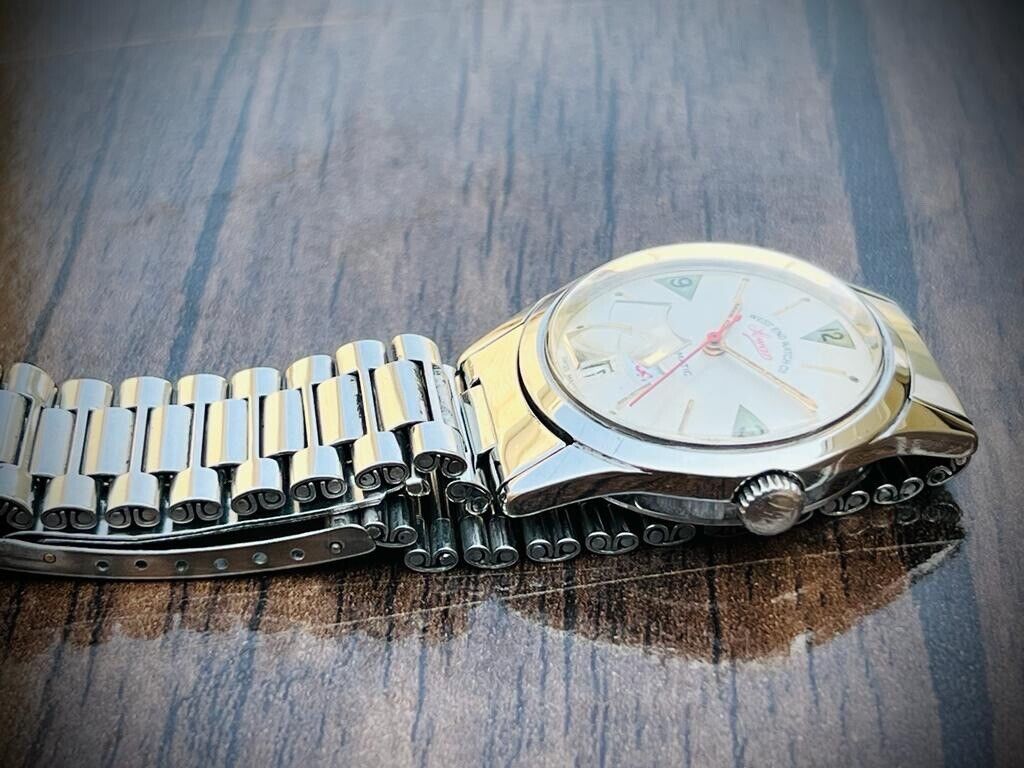 Vintage West End Arabic 36mm Automatic Gents Watch Swiss Made, Perfect - Grab A Watch Co