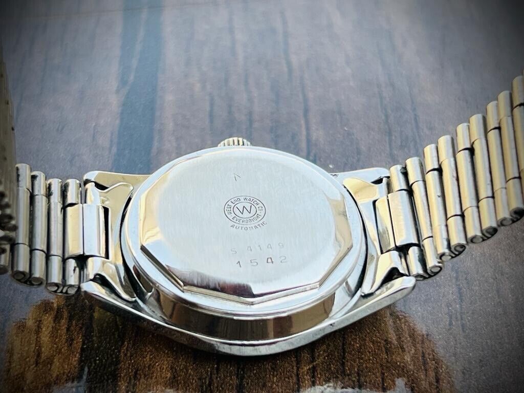 Vintage West End Arabic 36mm Automatic Gents Watch Swiss Made, Perfect - Grab A Watch Co