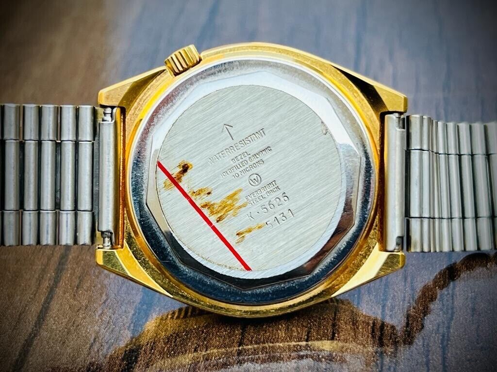 Vintage West End Black Dial 36mm Automatic Gents Watch Swiss Made, Rare Model - Grab A Watch Co