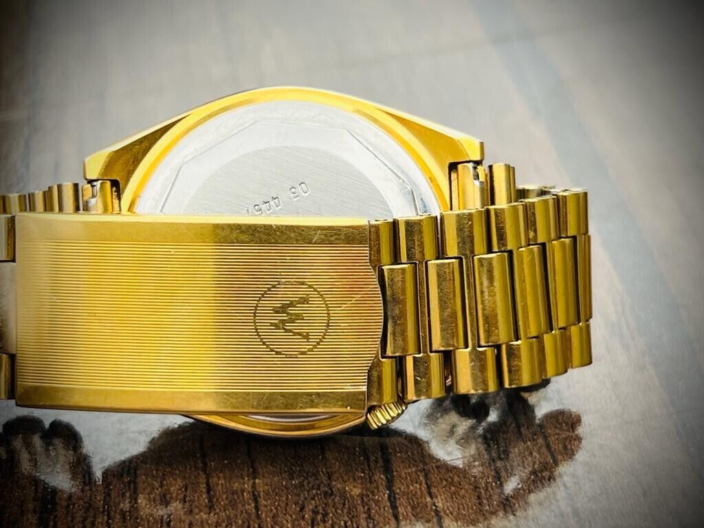 Vintage West End Black Dial Gold Plated 37mm Automatic Gents Watch Swiss,Perfect - Grab A Watch Co