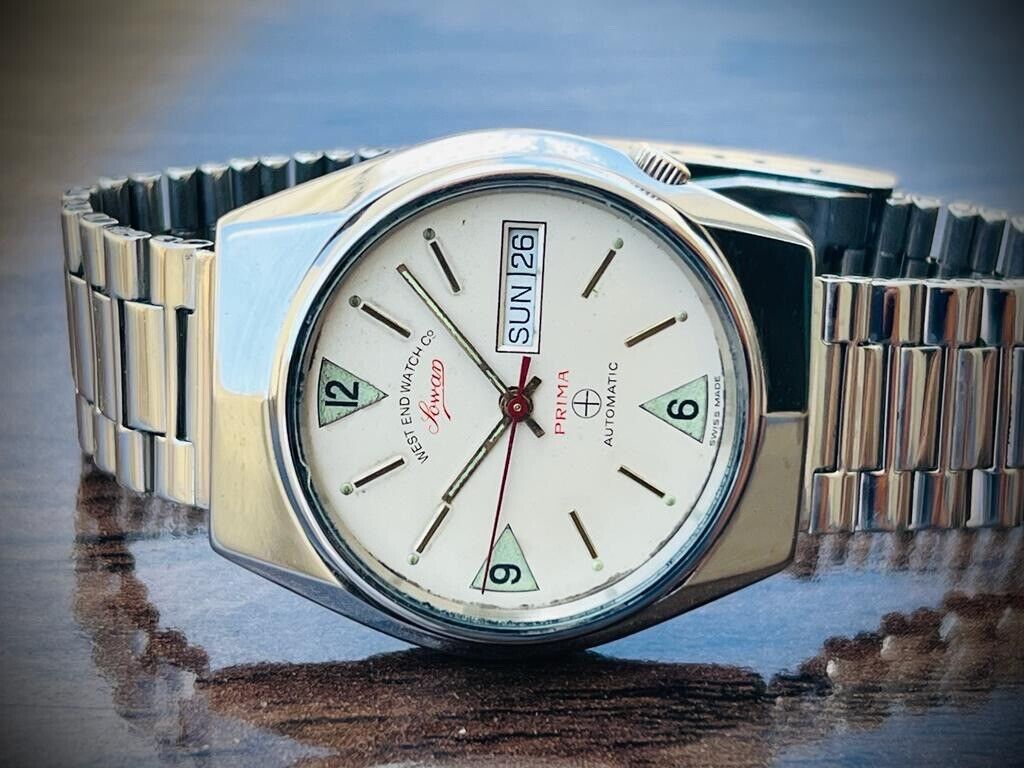 Vintage West End Co 36mm Automatic 17J Gents Watch 4457, Swiss Made - Grab A Watch Co