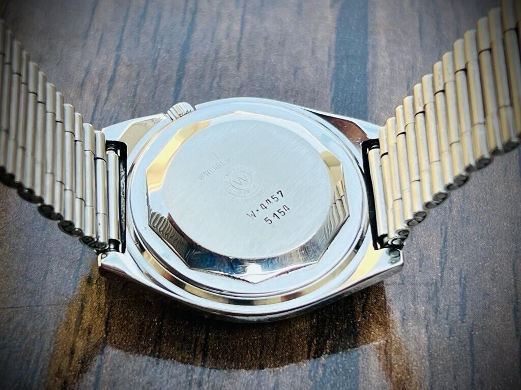 Vintage West End Co Rare Dial 35mm Automatic 17J Gents Watch W4457, Perfect - Grab A Watch Co