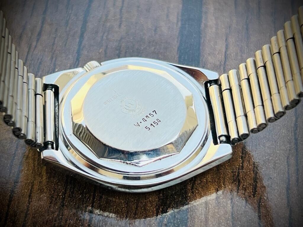 Vintage West End Co Rare Dial 35mm Automatic 17J Gents Watch W4457, Perfect - Grab A Watch Co