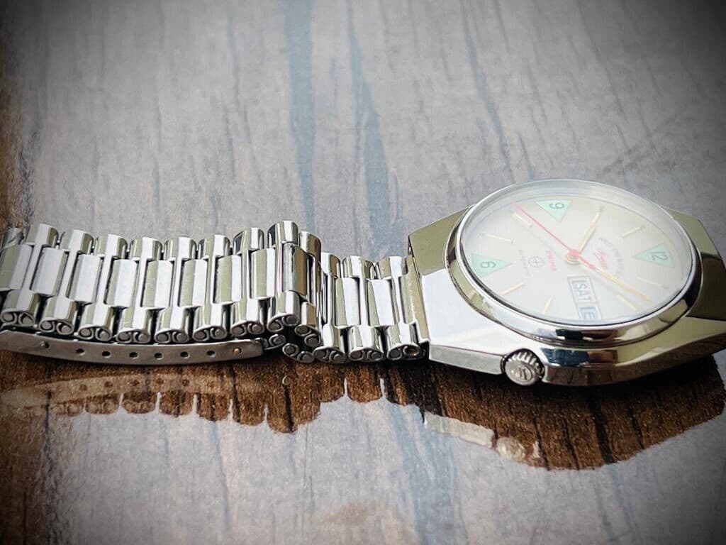 Vintage West End Co Rare Dial 36mm Automatic 17J Gents Watch 4457, Perfect - Grab A Watch Co