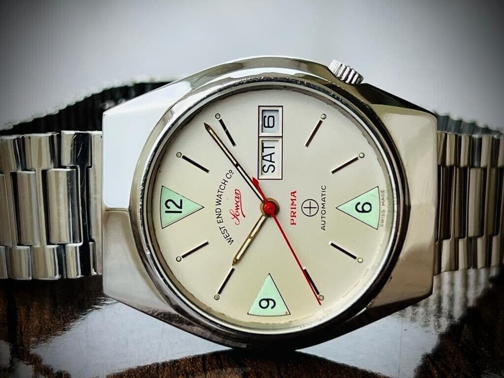 Vintage West End Co Rare Dial 36mm Automatic 17J Gents Watch 4457, Perfect - Grab A Watch Co