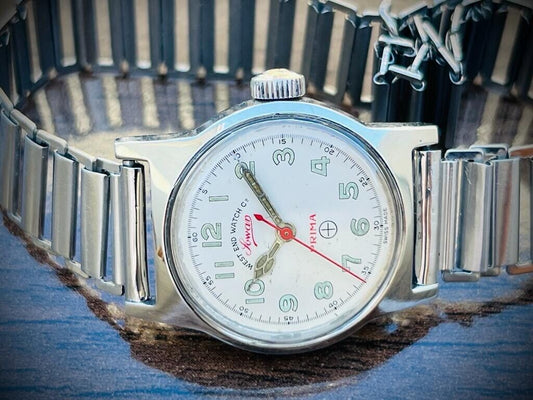 Vintage West End Manual Wind Gents Watch 27mm Midi Size, Swiss Made - Grab A Watch Co