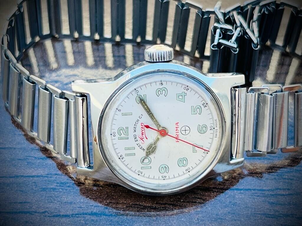 Vintage West End Manual Wind Gents Watch 27mm Midi Size, Swiss Made - Grab A Watch Co