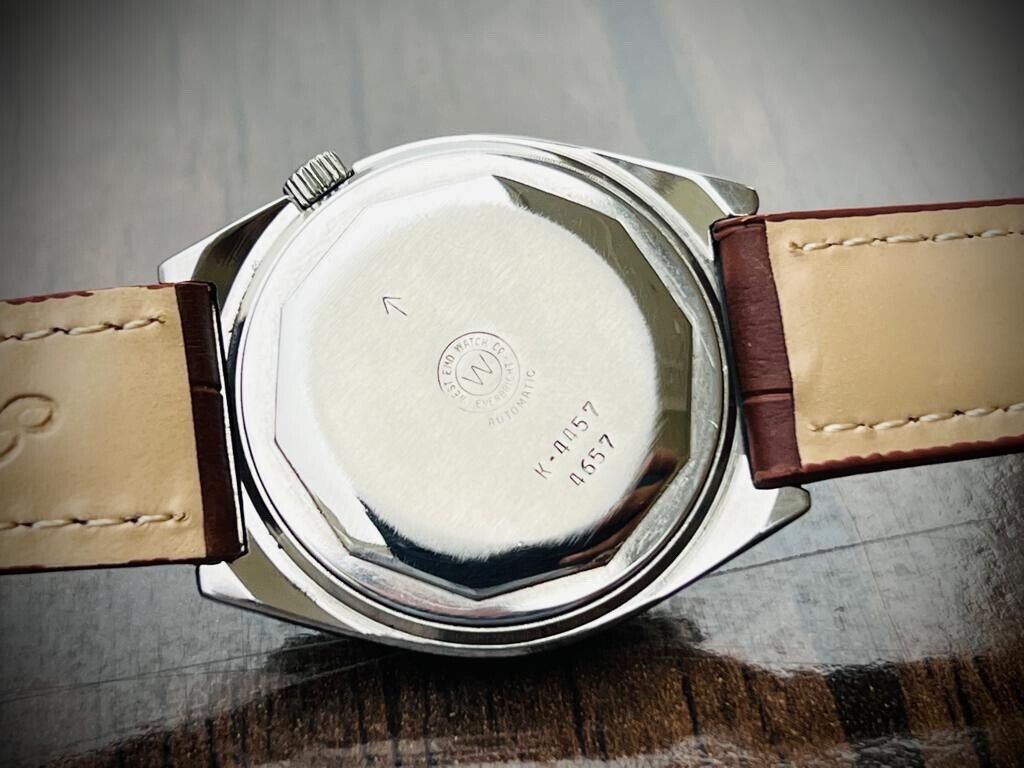 Vintage West End Patina Dial 35mm Automatic Gents Watch Swiss Made - Grab A Watch Co