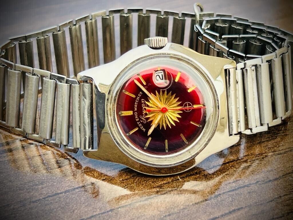 Vintage West End Rare Dial Manual Wind Gents Watch 33mm Swiss Made - Grab A Watch Co
