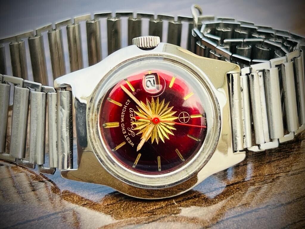 Vintage West End Rare Dial Manual Wind Gents Watch 33mm Swiss Made - Grab A Watch Co