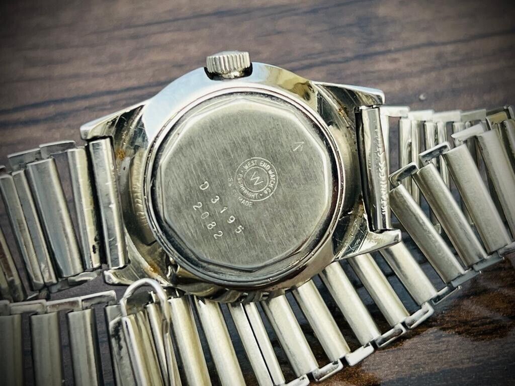 Vintage West End Rare Dial Manual Wind Gents Watch 33mm Swiss Made - Grab A Watch Co