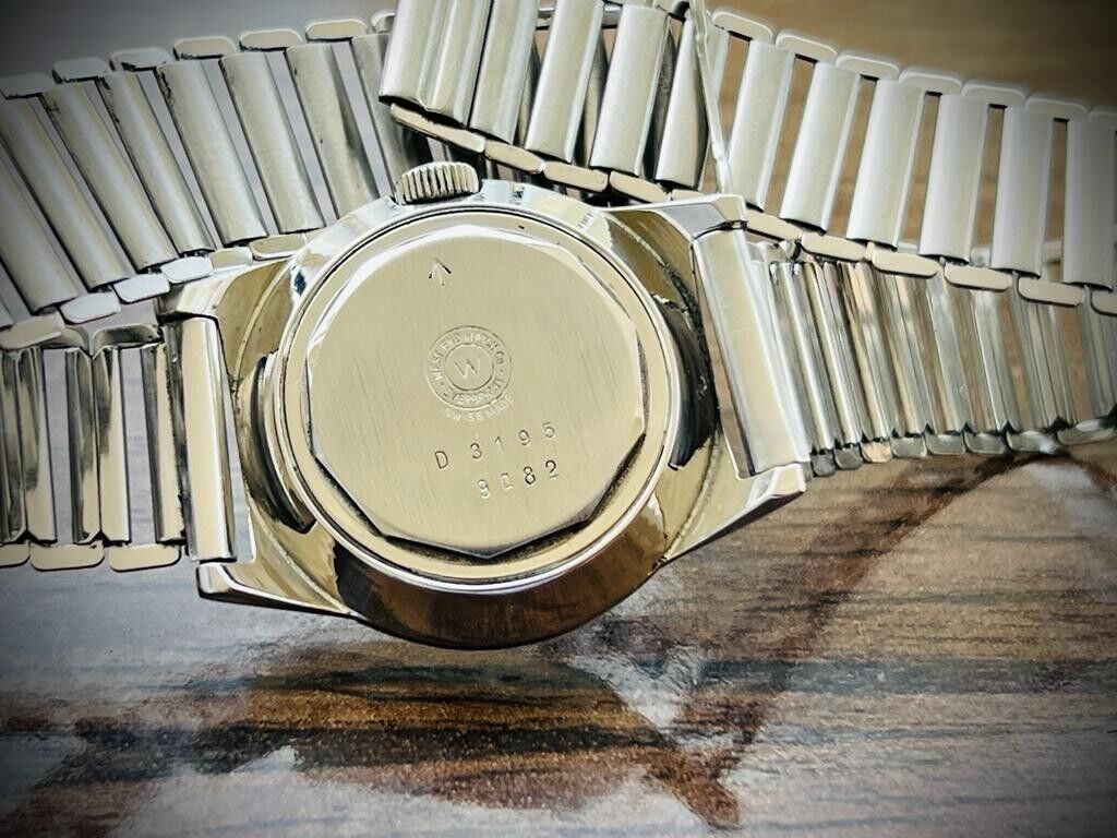Vintage West End Ruby Dial Manual Wind Gents Watch 30mm, Swiss Made - Grab A Watch Co