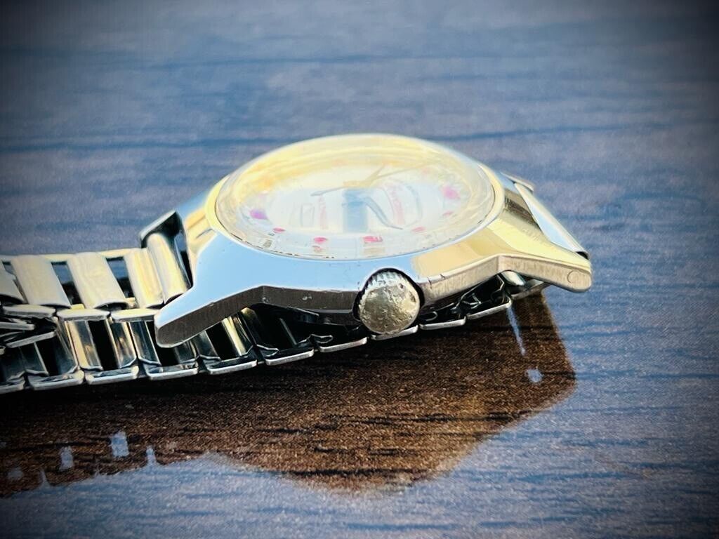 Vintage West End Ruby Dial Manual Wind Gents Watch 31mm, Swiss Made - Grab A Watch Co