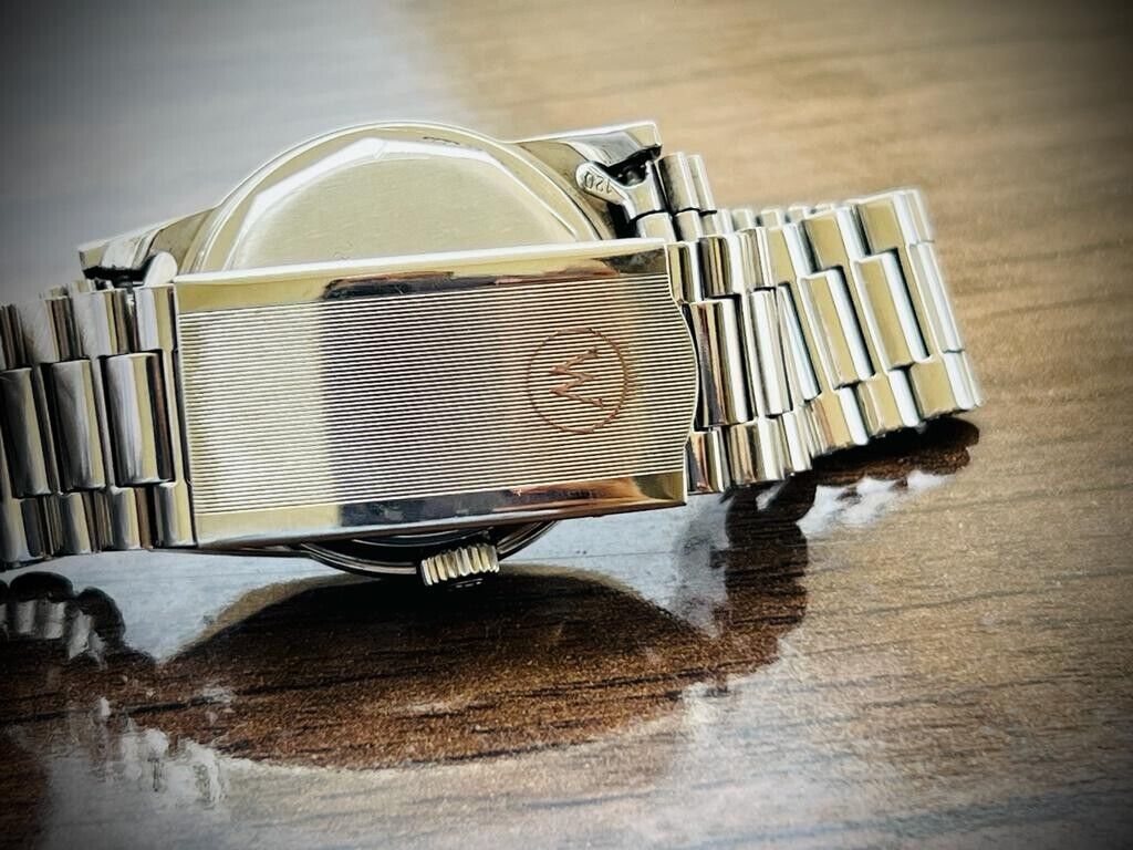 Vintage West End Salmon Dial 34mm Automatic Gents Watch Swiss Made, Perfect - Grab A Watch Co