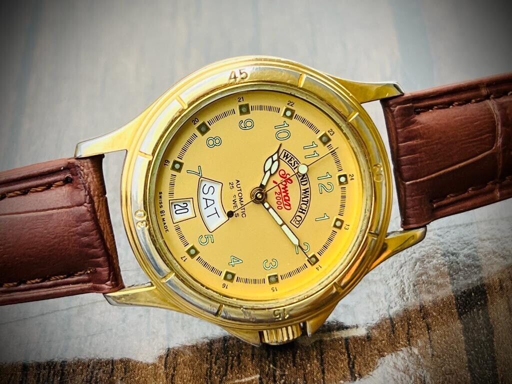 Vintage West End Sowan 2000 Commander Automatic Gents Watch, Swiss made - Grab A Watch Co