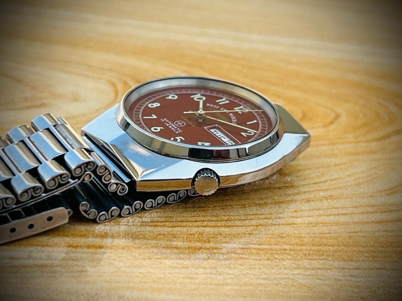 Vintage West End Special Dial 37mm Automatic Gents Watch Swiss Made - Grab A Watch Co