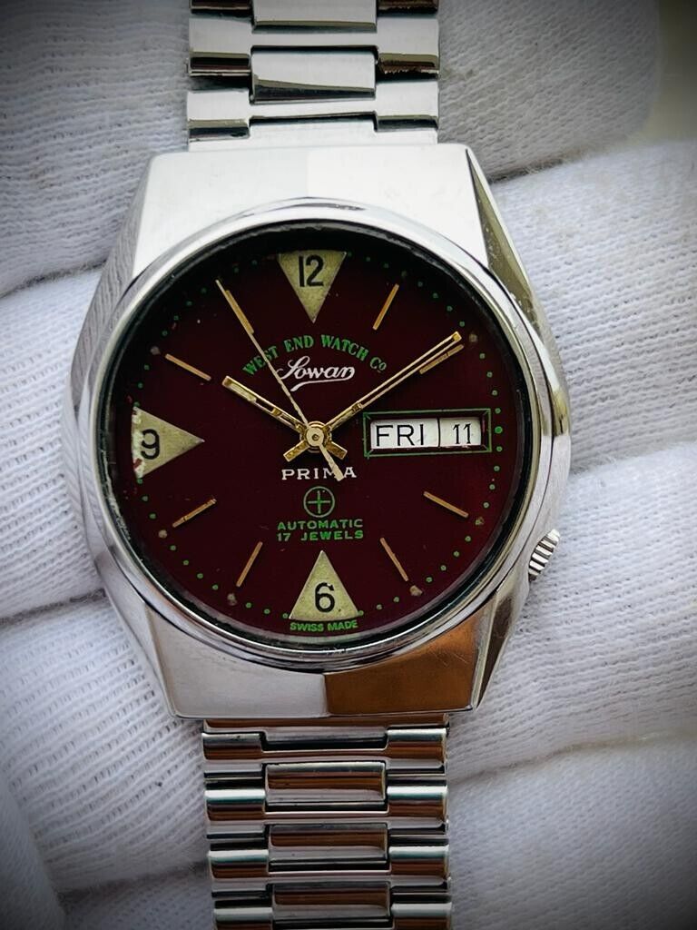 Vintage West End Special Dial 37mm Automatic Gents Watch Swiss Made - Grab A Watch Co