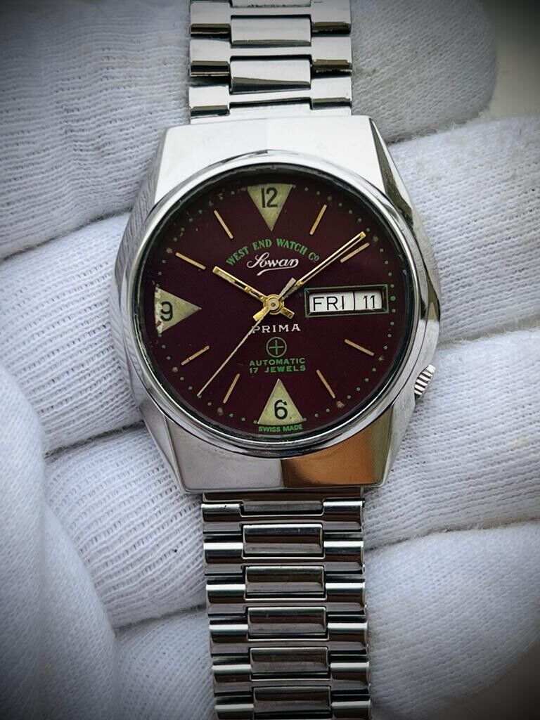 Vintage West End Special Dial 37mm Automatic Gents Watch Swiss Made - Grab A Watch Co