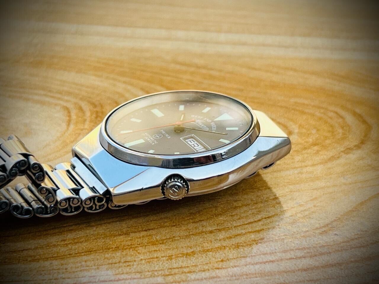 Vintage West End Special Grey Dial 36mm Automatic Gents Watch Swiss Made - Grab A Watch Co