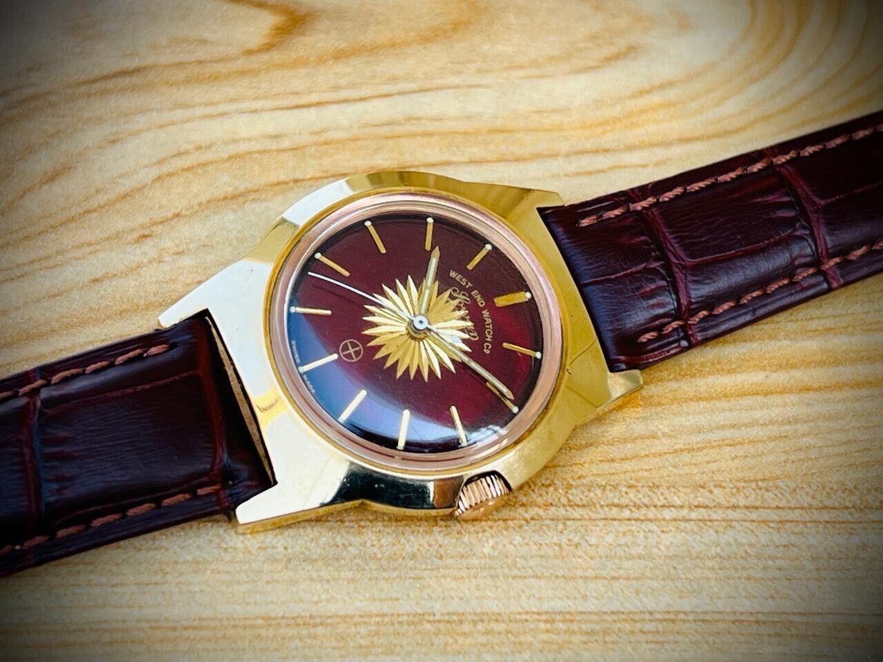 Vintage West End Stunning Dial Manual Wind Gents Watch 36mm Swiss Made - Grab A Watch Co