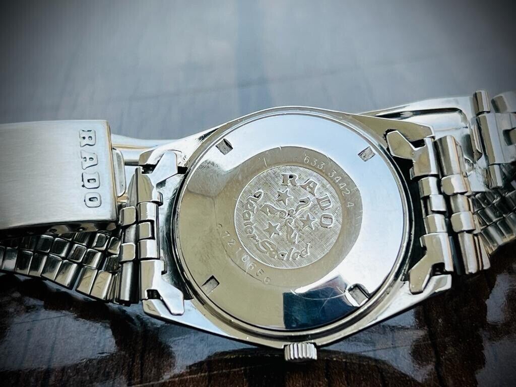 Vintage Rado Purple Horse Datejust Jubilee 37mm Automatic Gents Watch, Swiss