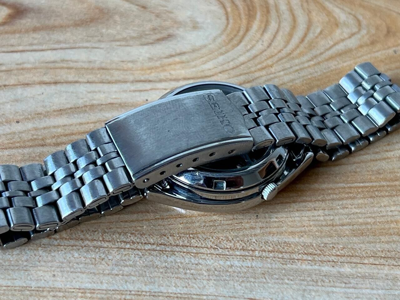 Seiko 5 Grey Dial 7s26-0560 Automatic 21 Jewels 34mm Men's