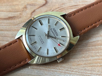 Vintage Roamer Super King Manual Wind 34mm Men’s Watch, Perfect