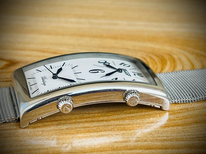 Vintage Tissot Heritage Dual Time Item Rare Watch mens watch 28x50mm Quartz