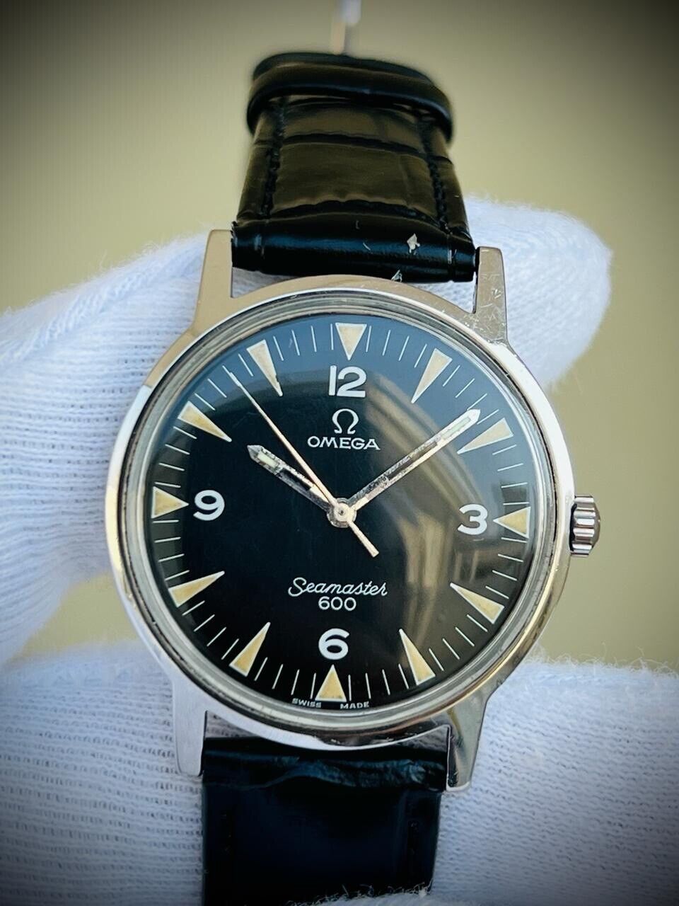 Vintage Omega Seamaster 600 Manual Wind Men’s Watch 35mm 135.011 Rare