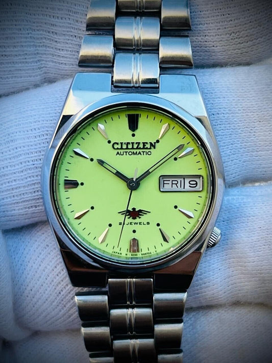 Vintage Citizen Radium Dial Automatic Unisex  Watch, Beautiful 31mm