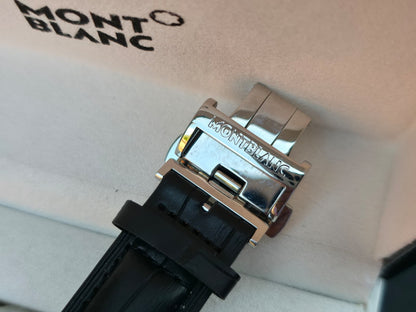 MONTBLANC ORBIS TERRARUM 4810 - 115071 Automatic World Timer Watch 43mm + Box