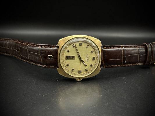 Beautiful Glycine Automatic 36mm Gents Watch 334.112 Swiss, Perfect - Grab A Watch Co