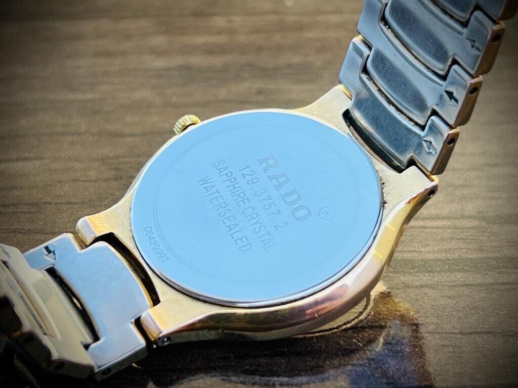 Beautiful Rado Florence 33mm Stunning Dial Slim Quartz Unisex Watch Swiss - Grab A Watch Co