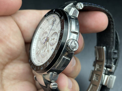 Beautiful Versace Chronograph Gents Watch, Quartz, Beautiful gift watch - Grab A Watch Co