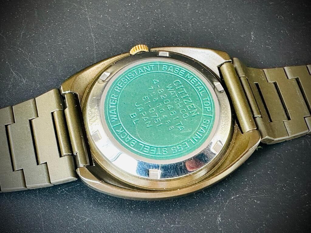Citizen NOS 21 Jewels Rare Automatic Ref:510751 Titanium Case 36mm, Japan Made - Grab A Watch Co