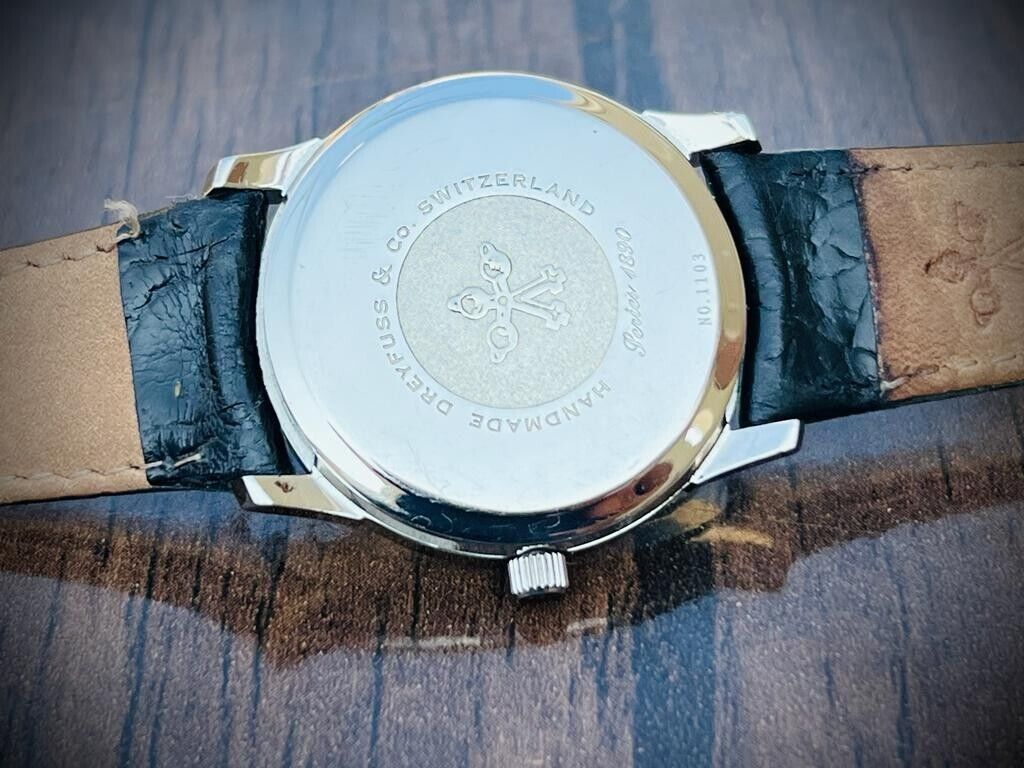Dreyfuss & Co Mens Luxury Dress Watch No.1103 Mens Watch, Swiss Made - Grab A Watch Co