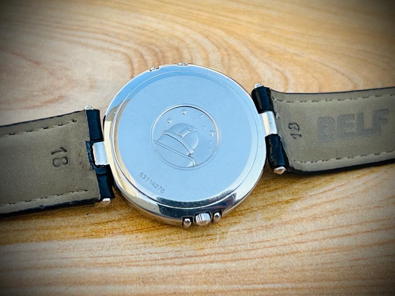 Omega Constellation Quartz Black Galaxy Dial Roman Bezel Watch Swiss Made 34mm - Grab A Watch Co
