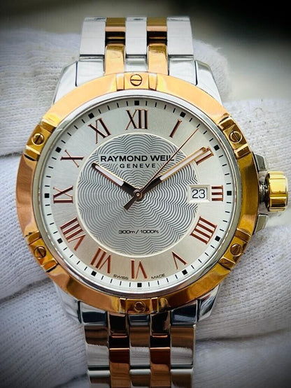 Raymond Weil Geneve 300m Quartz 41mm Gents Watch 81601 Swiss Made - Grab A Watch Co