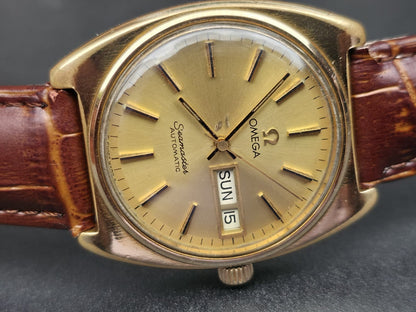 Vintage Omega Seamaster Day/Date Automatic Men's Watch, Cal.1012, Clean