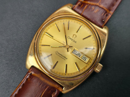 Vintage Omega Seamaster Day/Date Automatic Men's Watch, Cal.1012, Clean