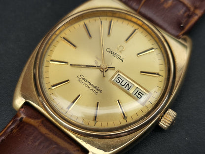 Vintage Omega Seamaster Day/Date Automatic Men's Watch, Cal.1012, Clean