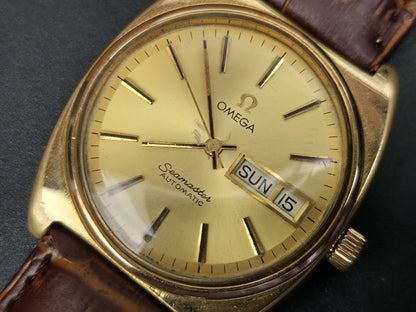 Vintage Omega Seamaster Day/Date Automatic Men's Watch, Cal.1012, Clean