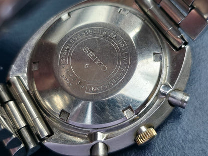 Vintage Seiko UFO Speed-Timer Chronograph 6138-0011 Automatic Men's Watch + Box