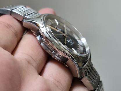 Omega De Ville Hour Vision Men's Watch Black Dial + Box - Excellent Condition