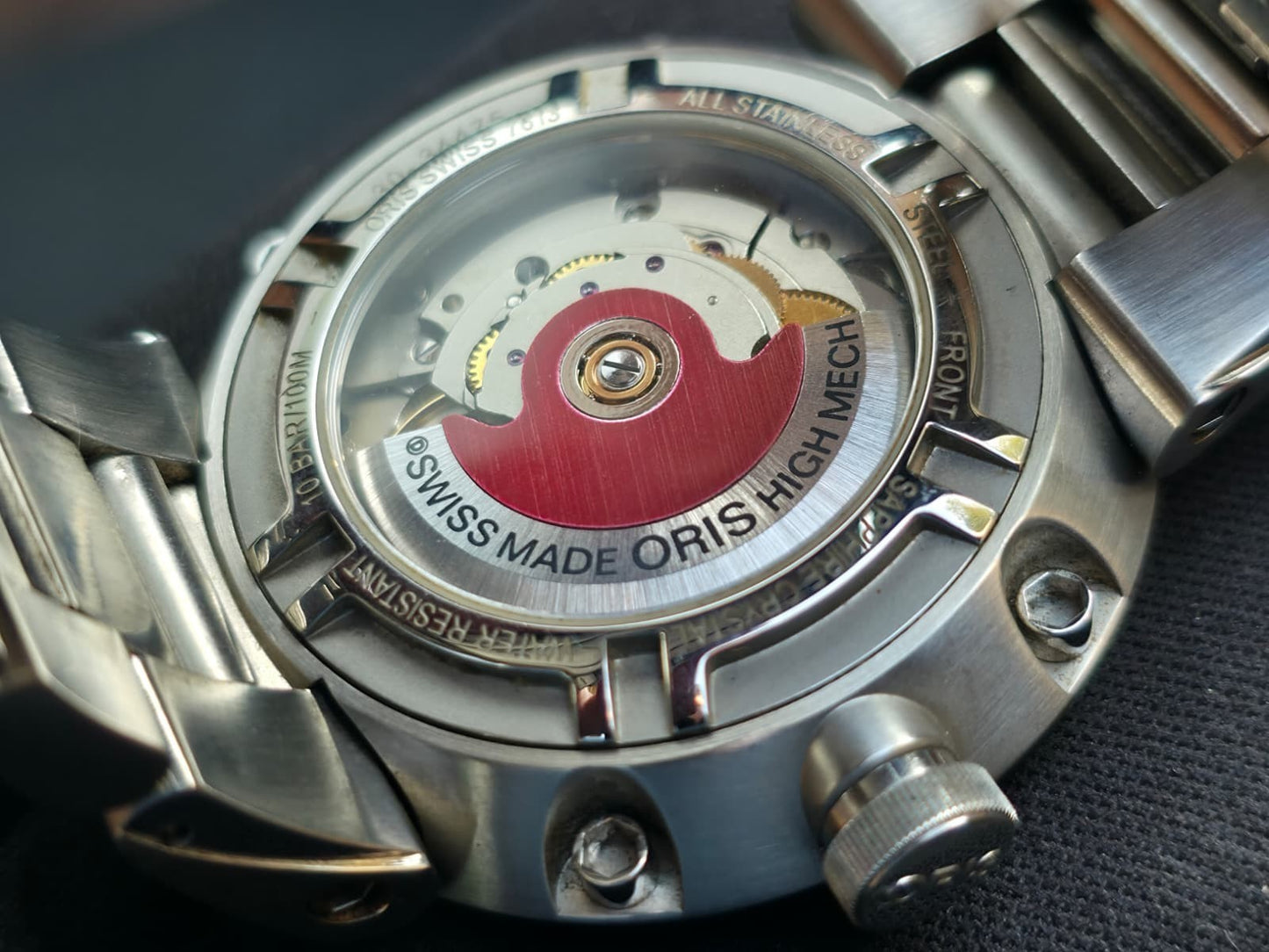 Oris Williams F1 7614 Day Date Sapphire Crystal, Automatic Swiss Watch