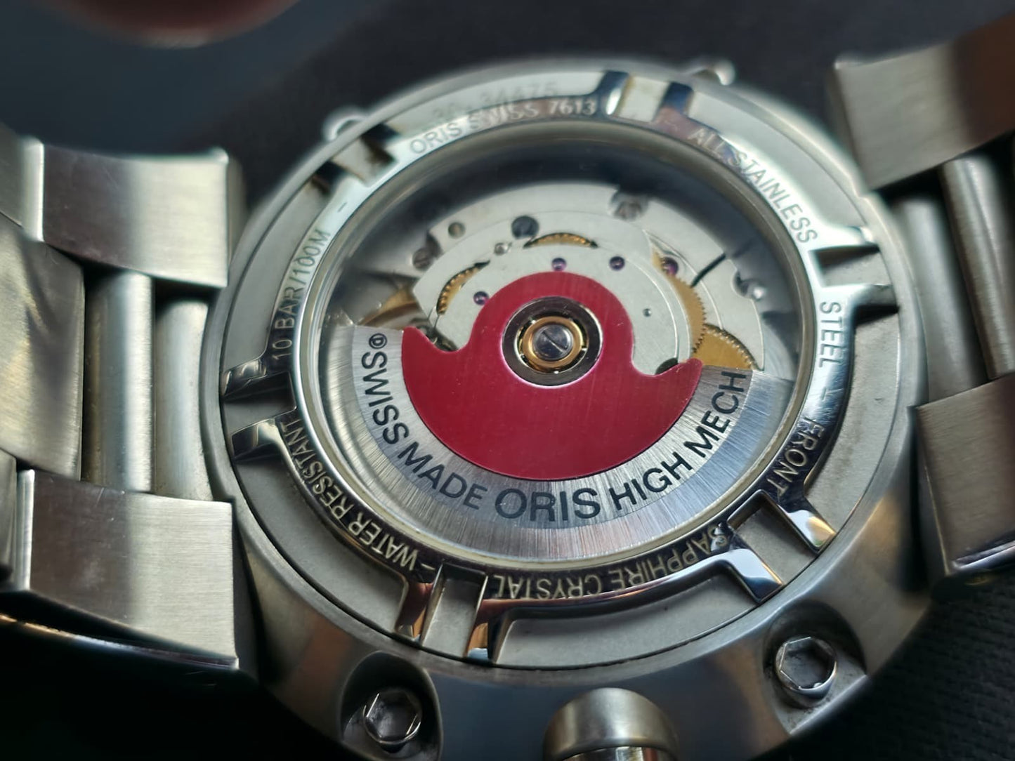 Oris Williams F1 7614 Day Date Sapphire Crystal, Automatic Swiss Watch