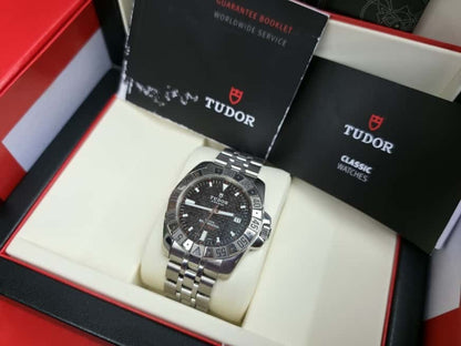 Tudor Hydronaut 150m Automatic Men’s Steel Watch 20020 41mm + Box