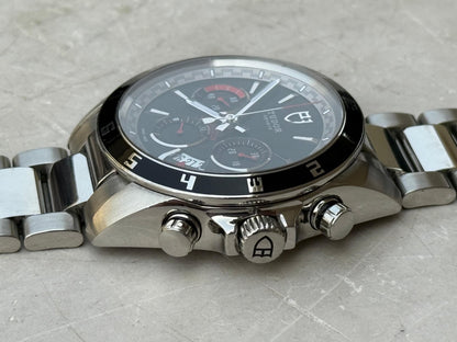 Tudor Grantour Chronograph Flyback 20530N Watch + Box - Excellent Condition